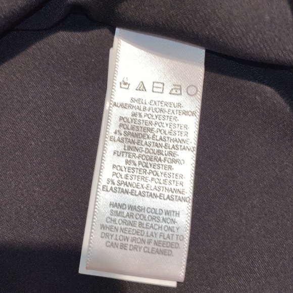 Dress The Population Jade Long Sleeve Knot Cutout Keyhole Mini Dress Black Small - Picture 9 of 10